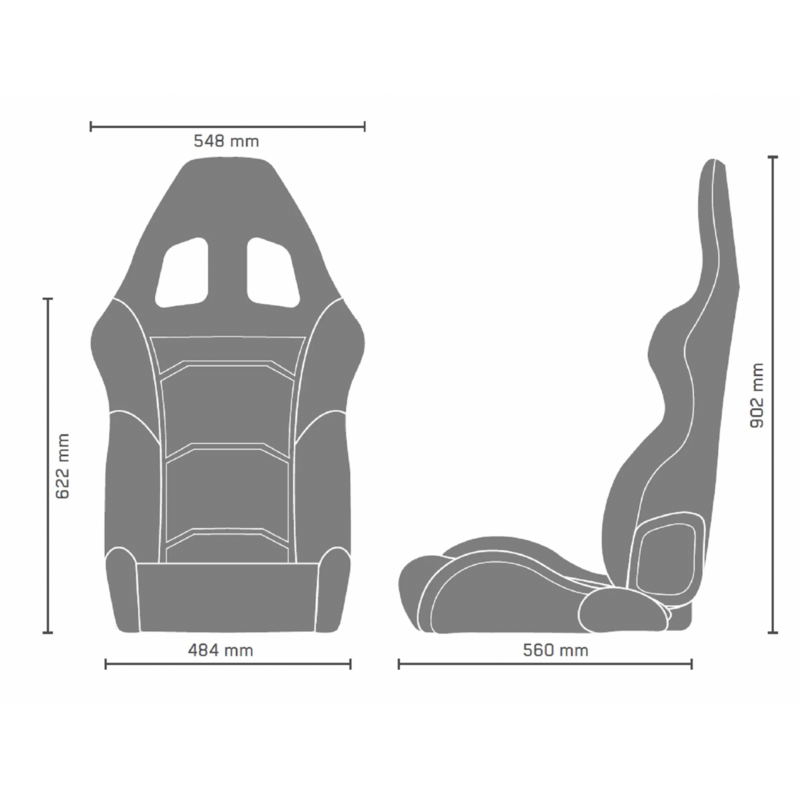 Siège Baquet Routier Sparco R500